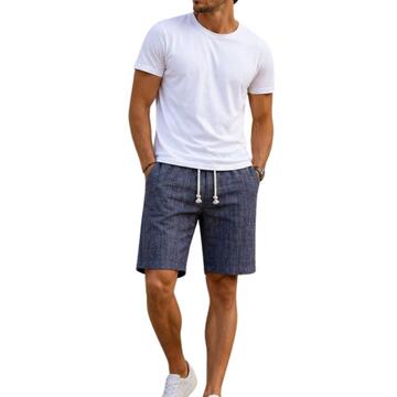 BERMUDA UOMO EFFETTO LINO FIAMMATO BE MISTIC 611
